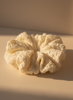 XL Marshmallow Puff Scrunchie