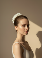 XL Marshmallow Puff Scrunchie