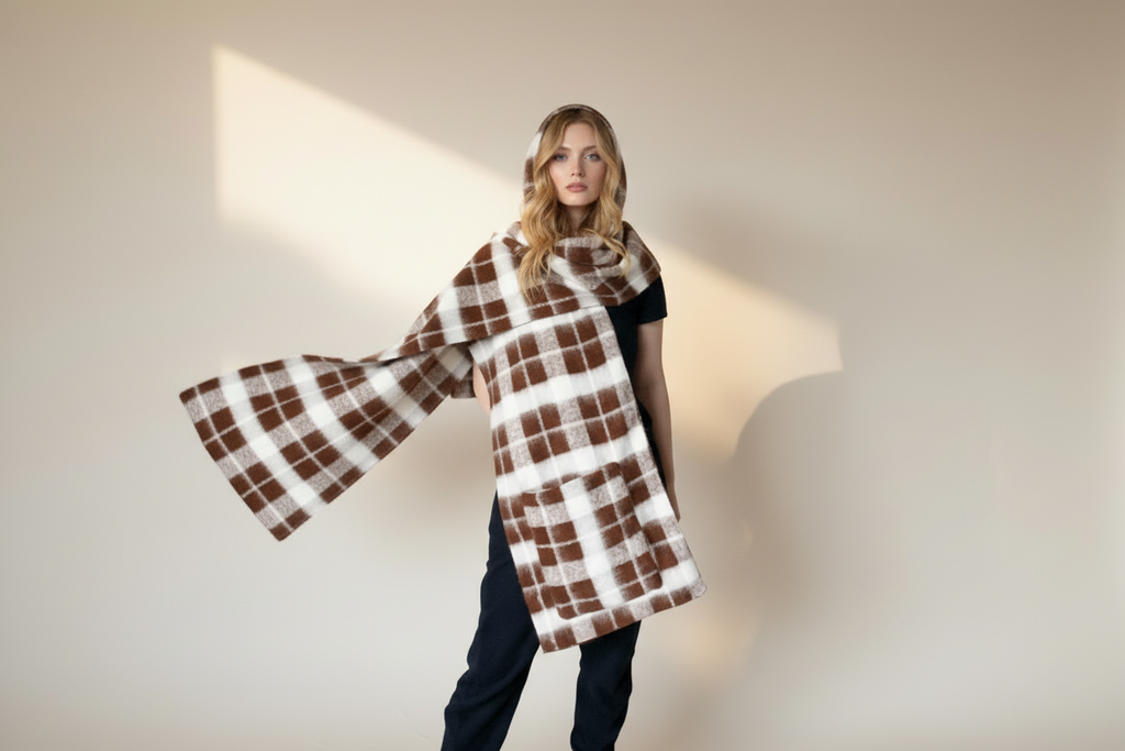 Chestnut Whisper Balaclava Scarf