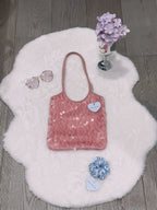 Medium Blush Evelyne Tote