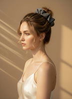 XL Sylvie Checkered Scrunchies