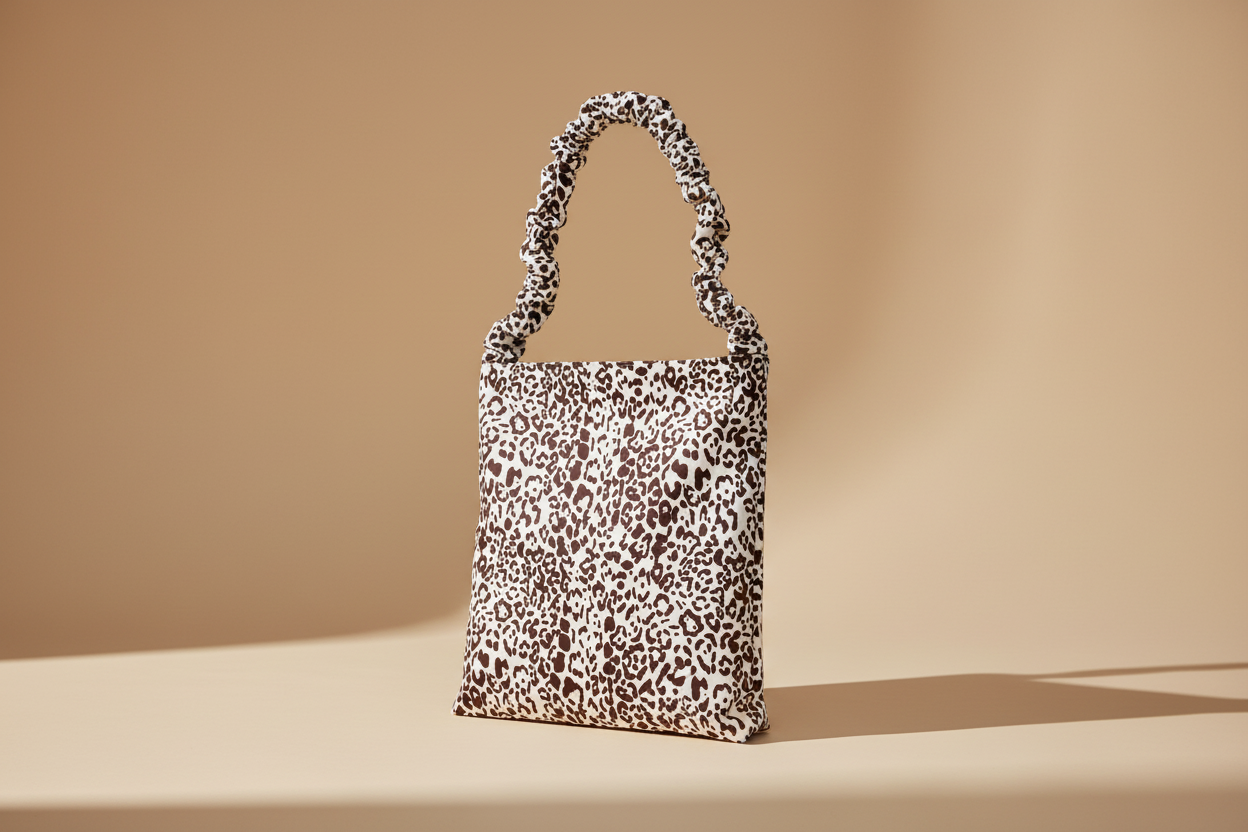 Leopard Scrunchie Tote bag