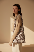 Leopard Scrunchie Tote bag