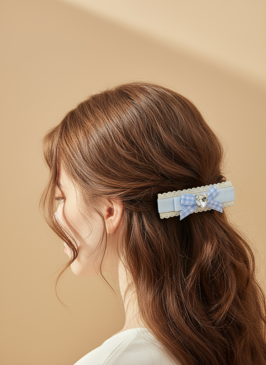 Nœud à carreaux Chloé