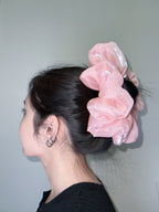 XL Pink Cotton Candy Scrunchies
