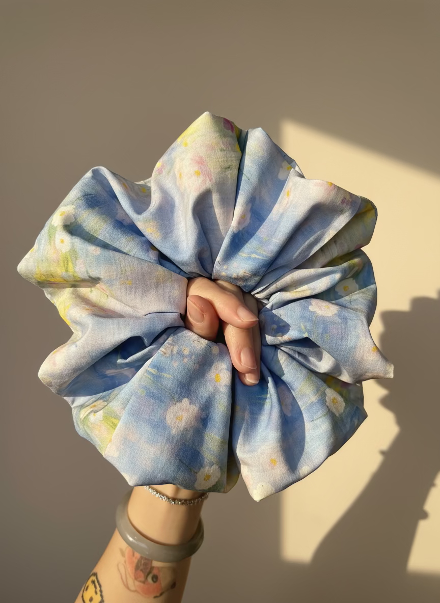X-Large Cloud Scrunchie