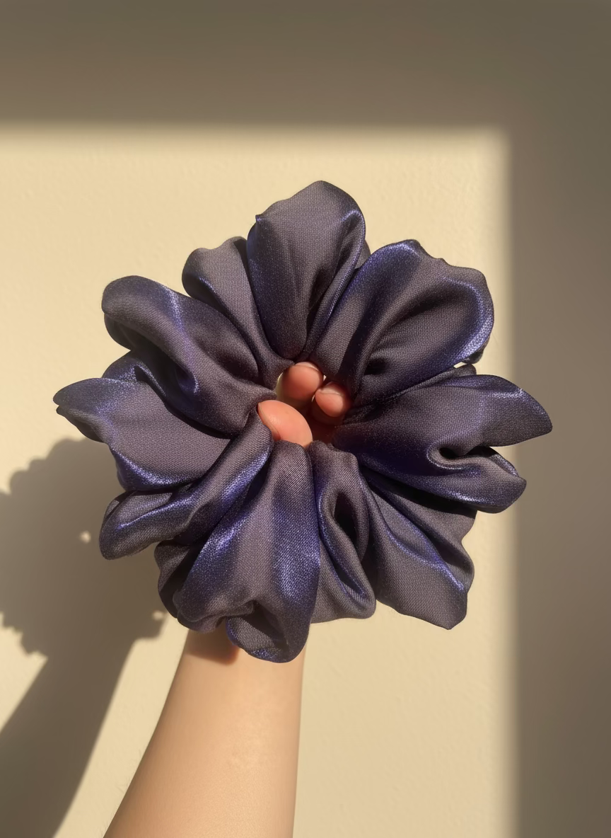 XL Mystery Metallic Scrunchie