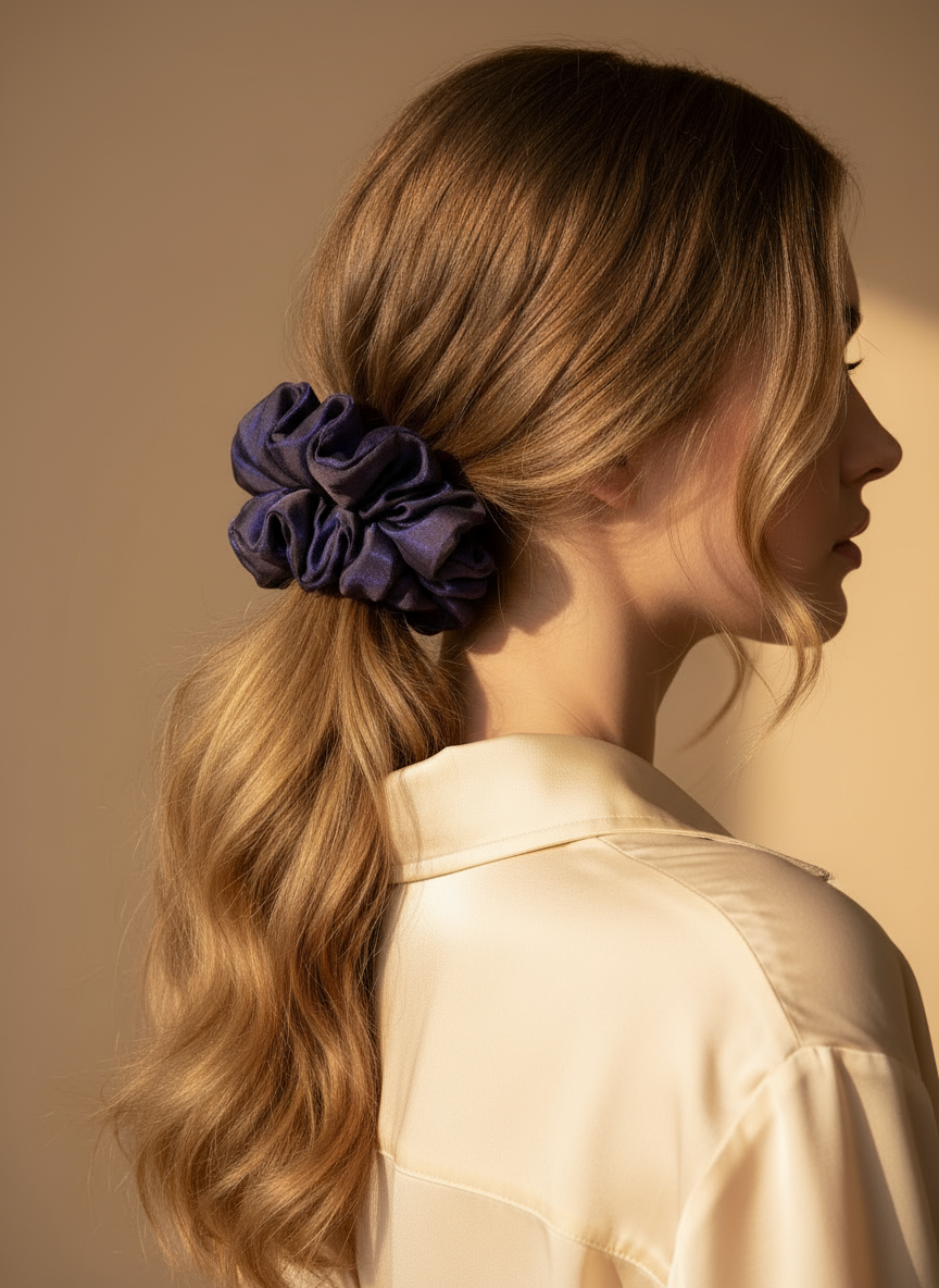 XL Mystery Metallic Scrunchie