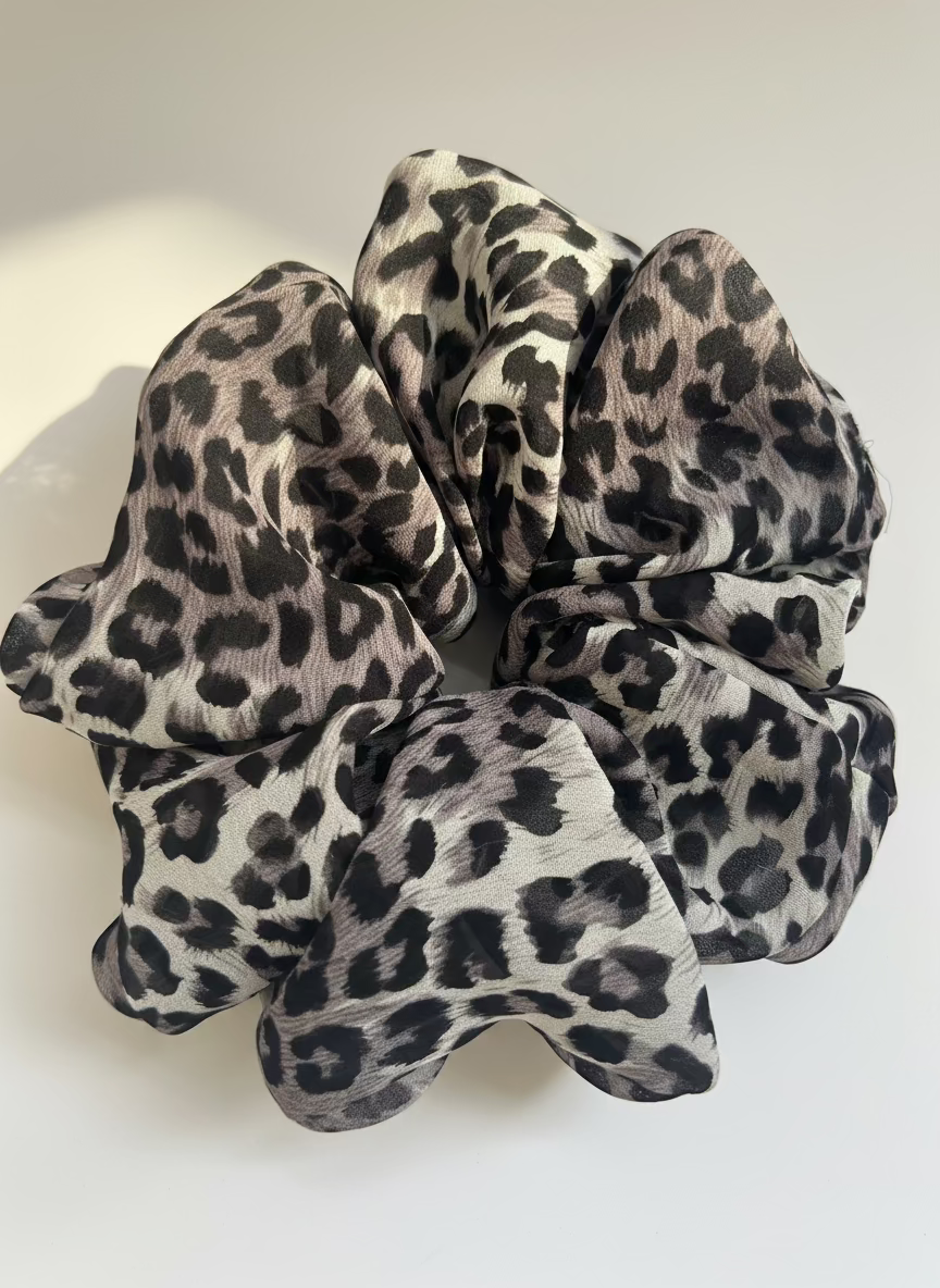 XL Leopard Scrunchie
