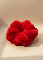 Crimson Whisper Scrunchie
