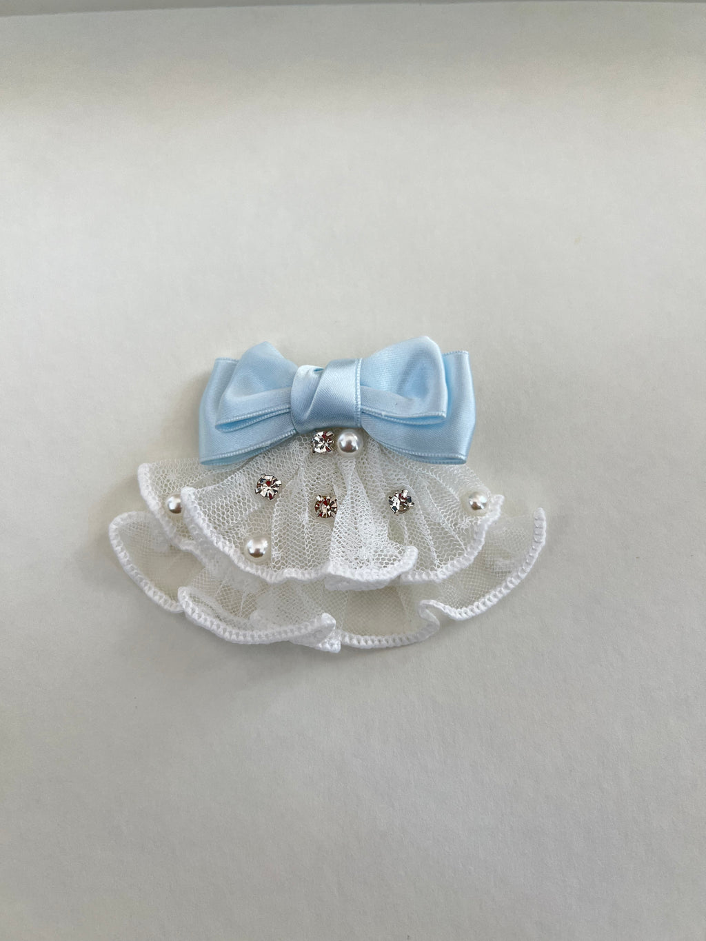 Cleo Bejewelled Lace Sailor Bow