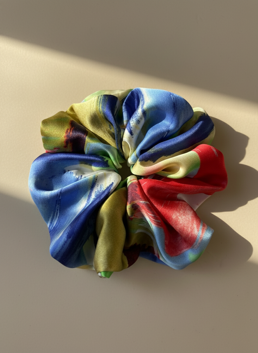 XL Rainbow Scrunchie