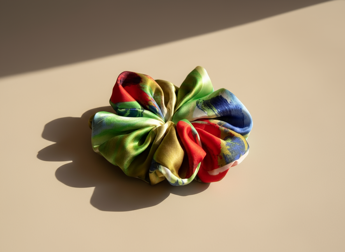 XL Rainbow Scrunchie