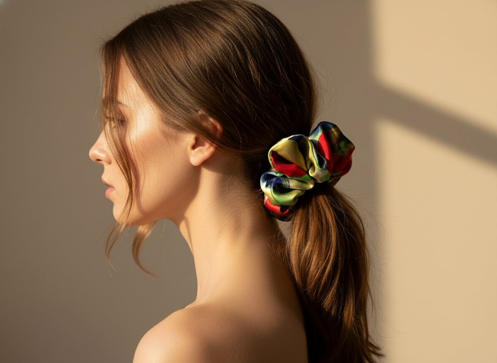 XL Rainbow Scrunchie