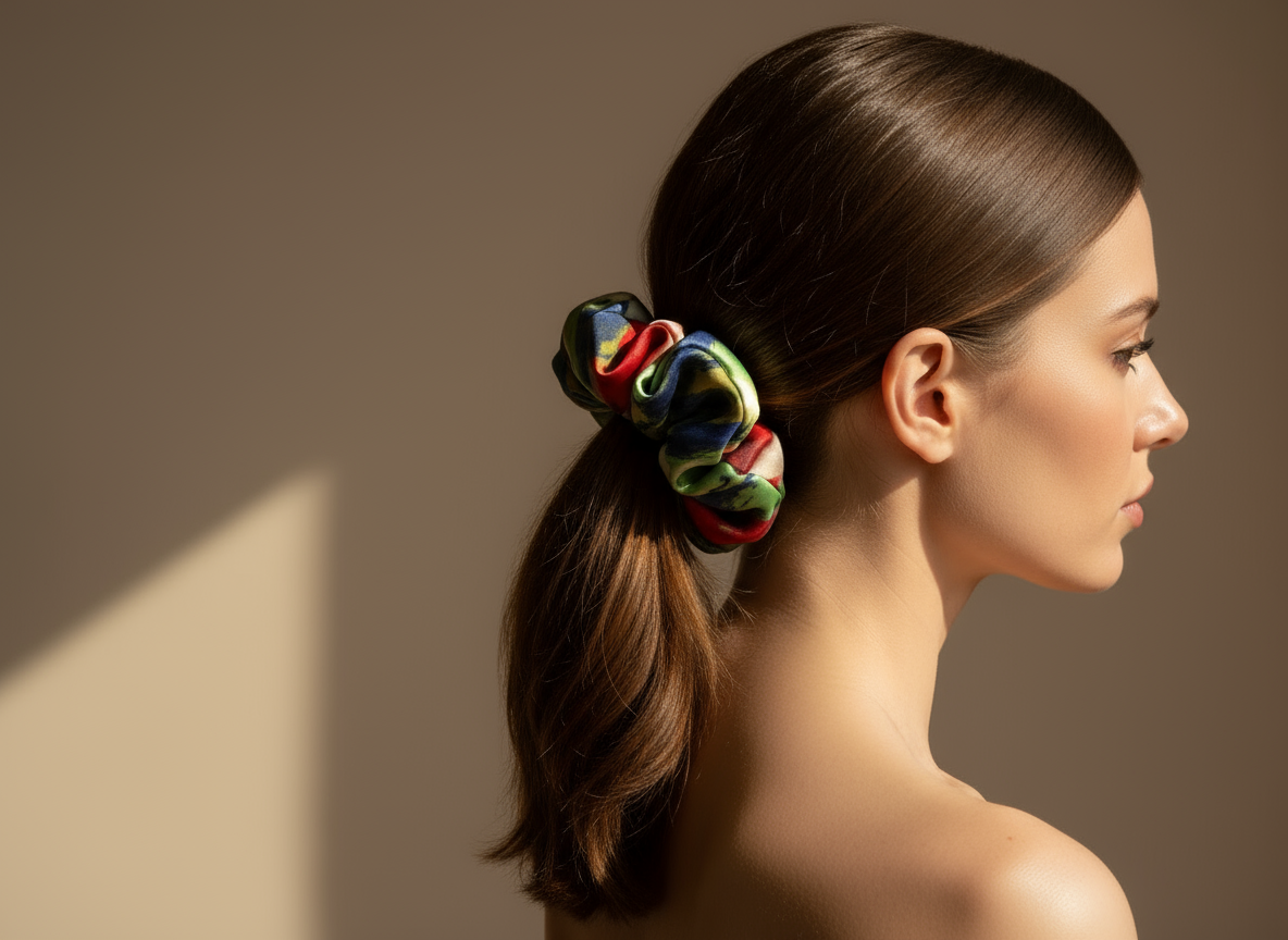 XL Rainbow Scrunchie