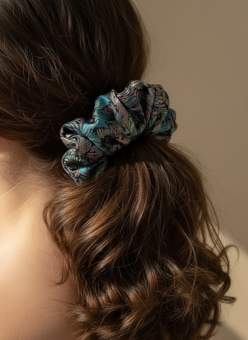 XL Chrysanthemum Scrunchie