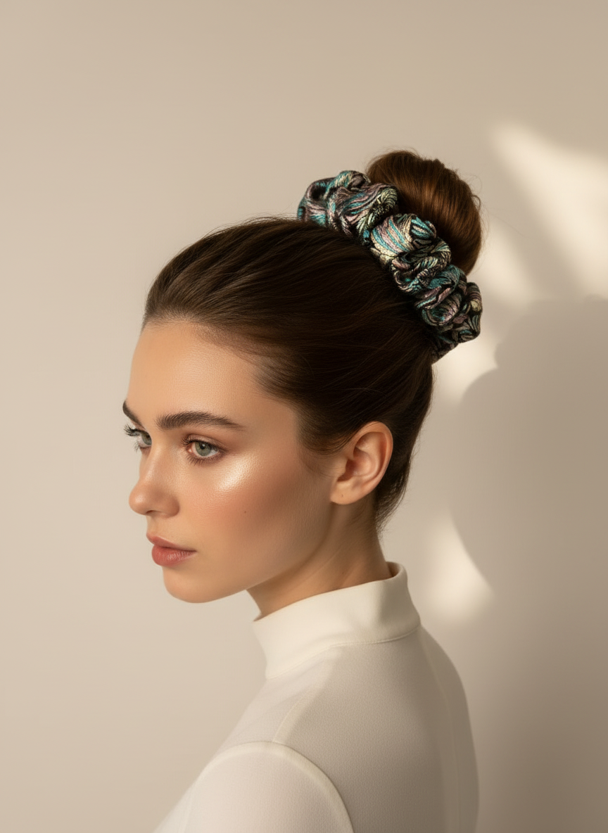 XL Chrysanthemum Scrunchie