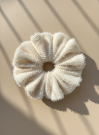 XL Snow Puff Scrunchie