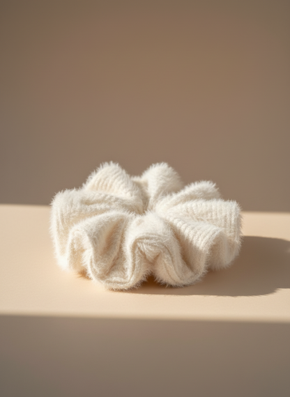 XL Snow Puff Scrunchie