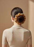XL Amber Blossom Scrunchie