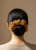 XL Amber Blossom Scrunchie