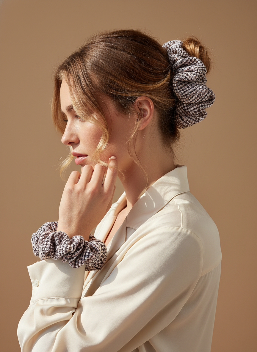 XL Sugar Loom Scrunchie