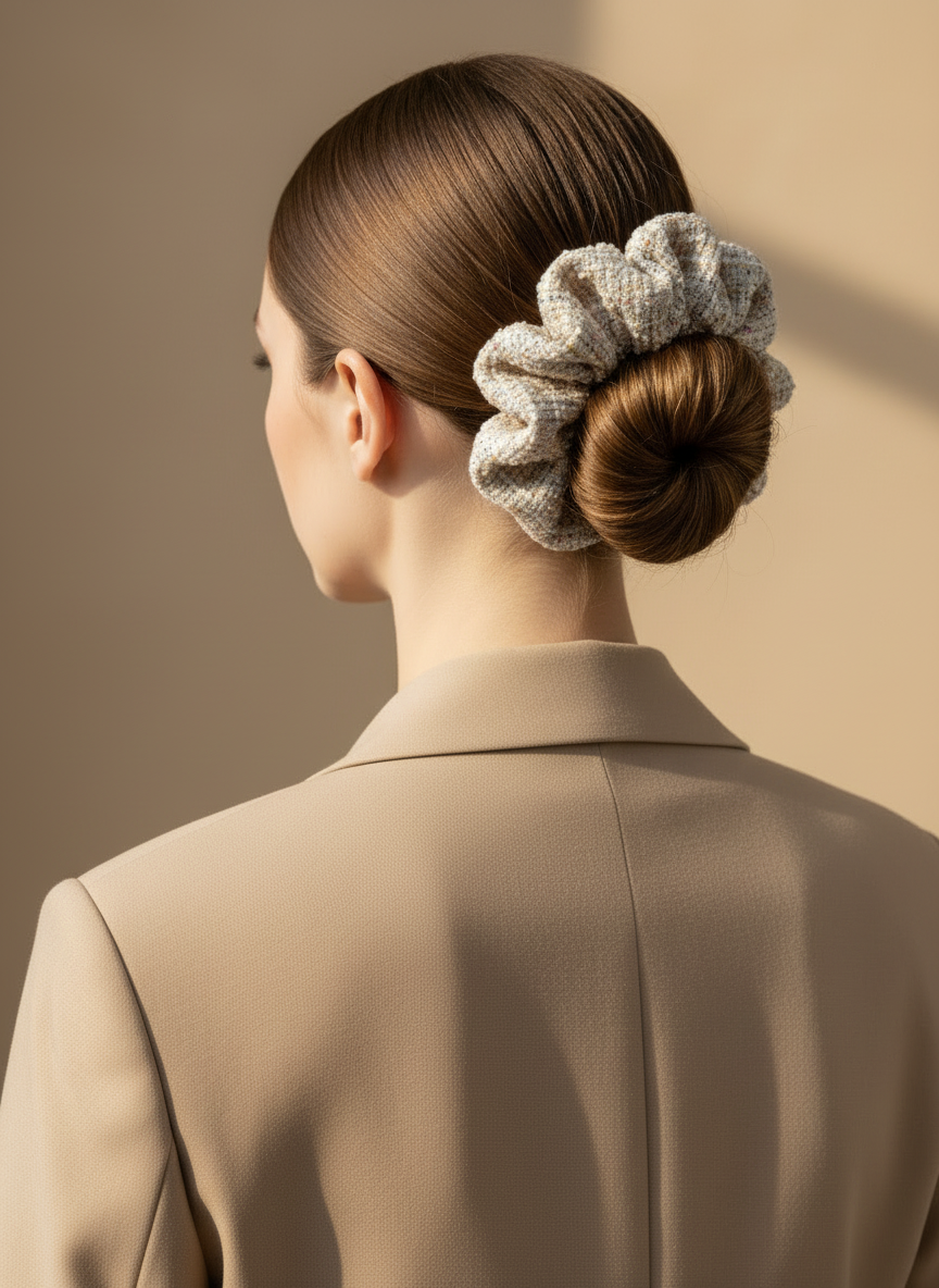 XL Éclat Doré Scrunchie