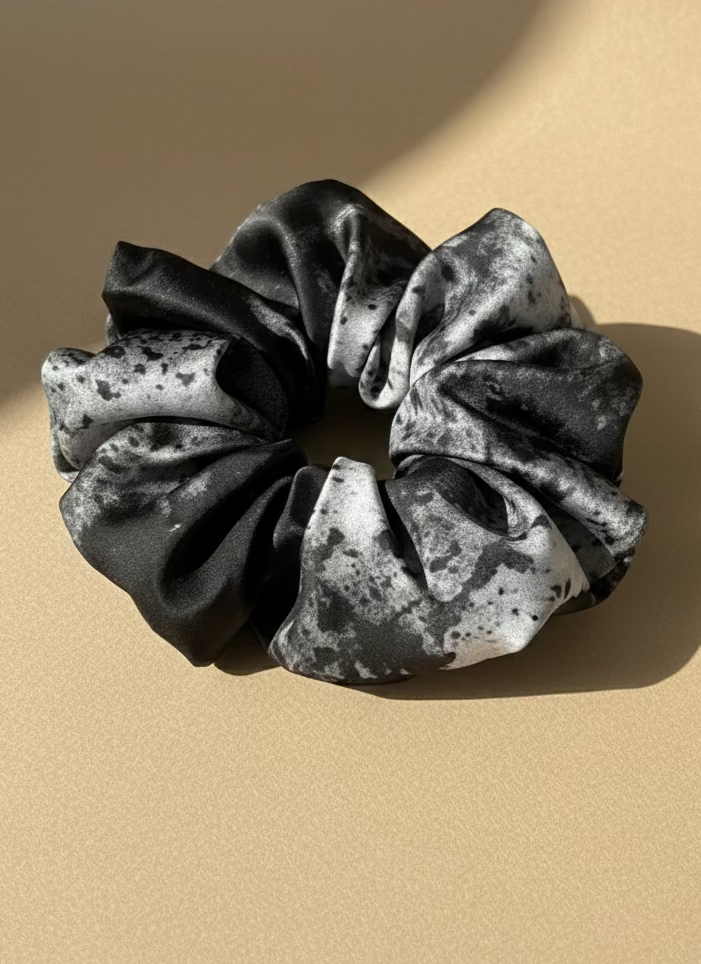 XL Mono Mist Scrunchie