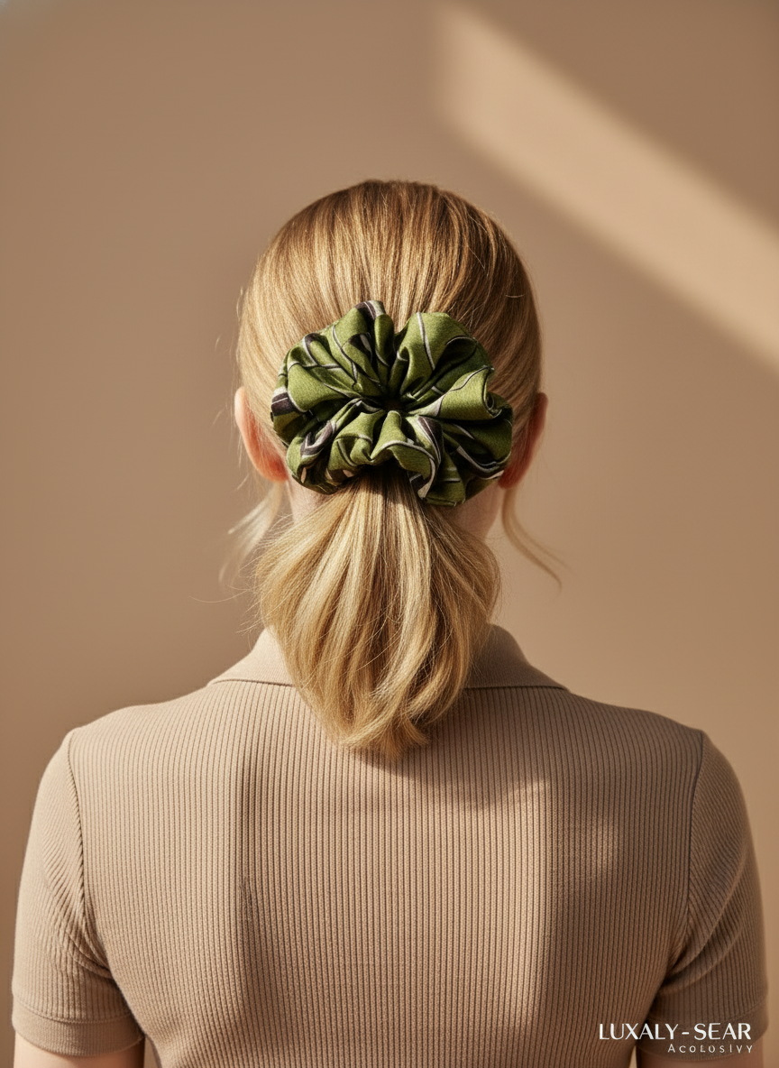 XL Verde C Scrunchie