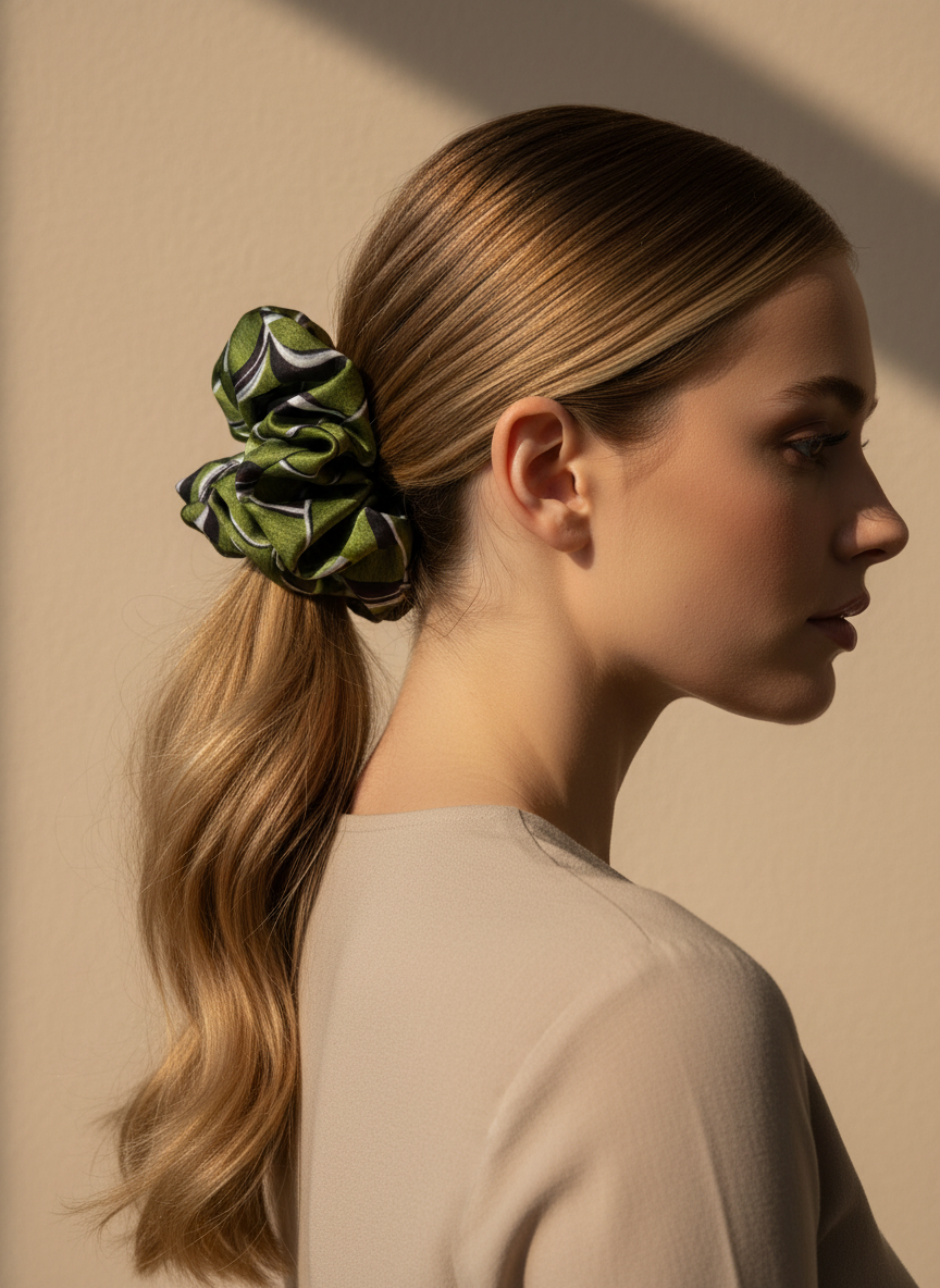 XL Verde C Scrunchie