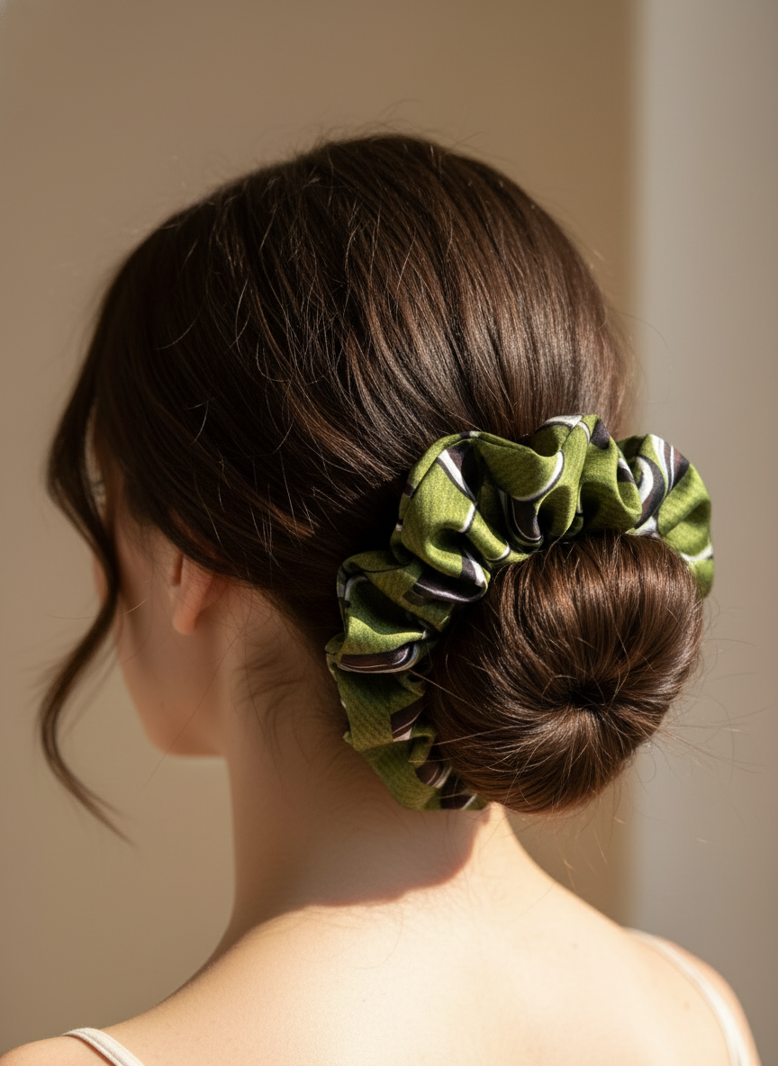 XL Verde C Scrunchie