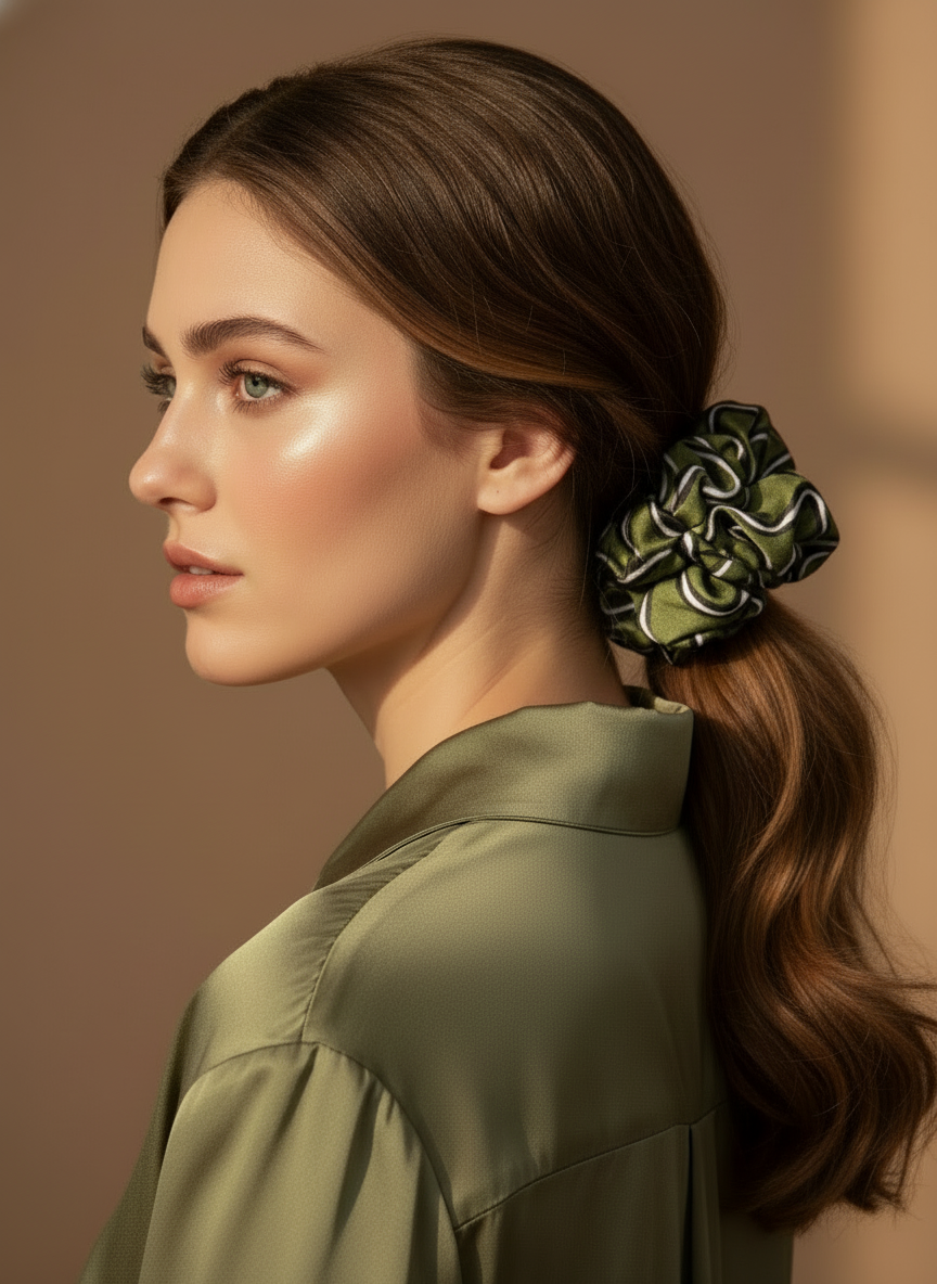 XL Verde C Scrunchie