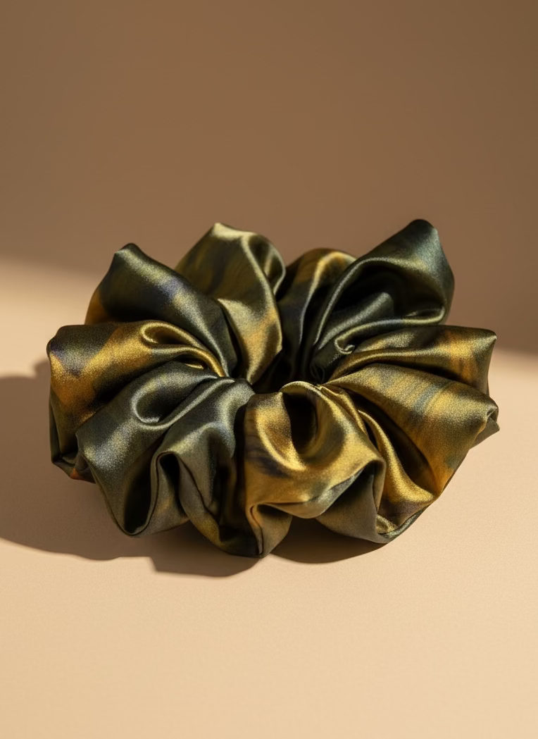 XL Gilded Mist Scrunchie