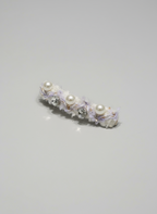 Margaret Tweed Pearl Flat Clip