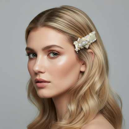 Gabrielle Tweed Flat Bow