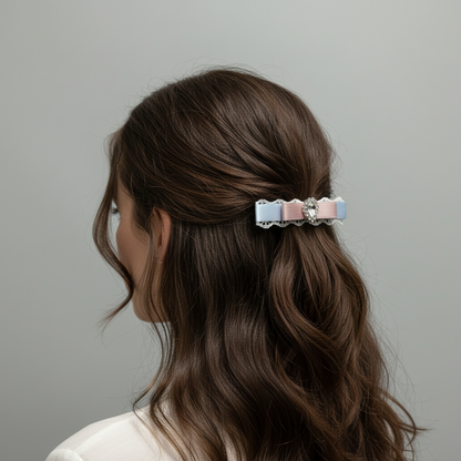 Lyra Tear Diamonds Flat Bow