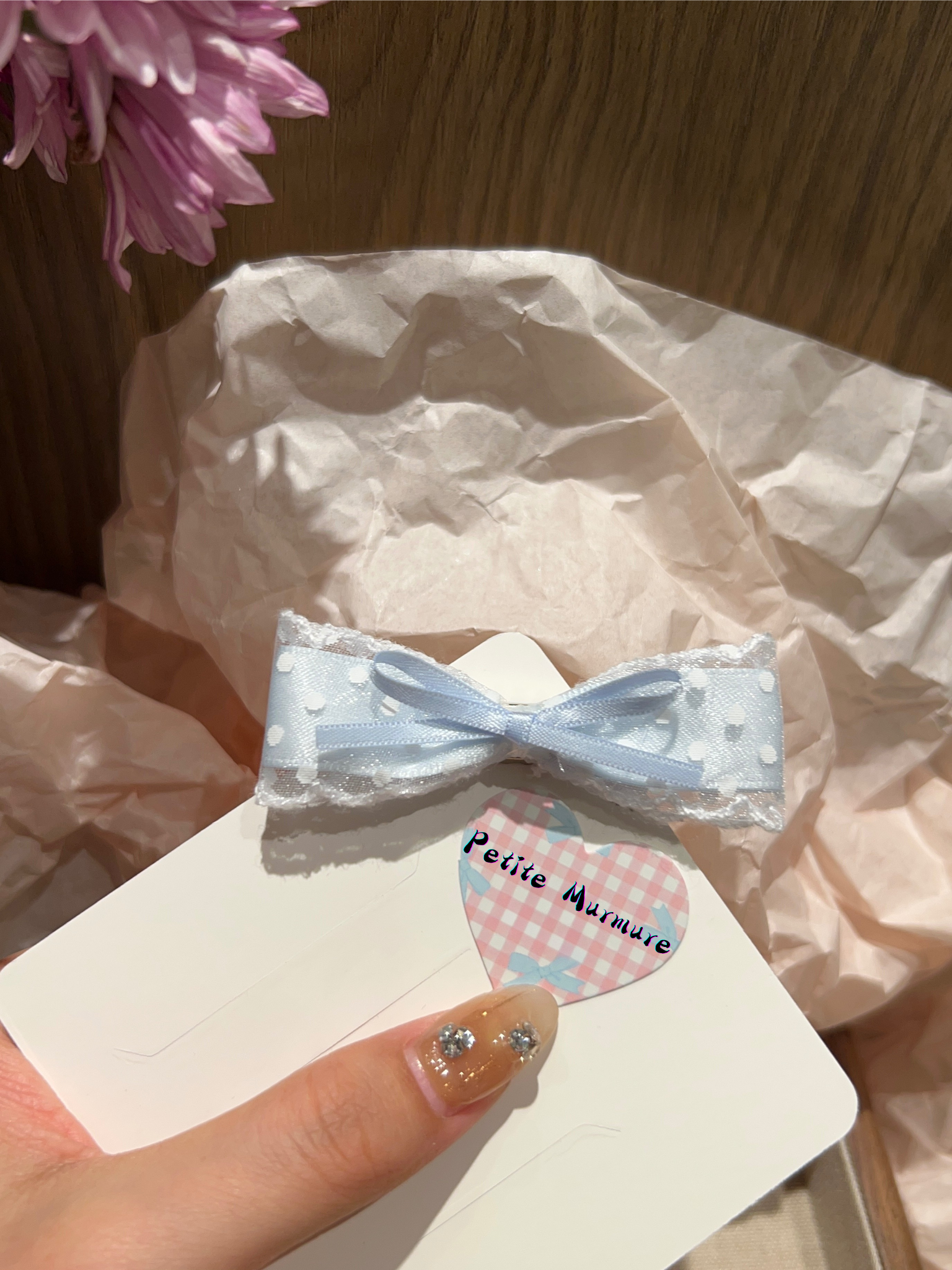 Hanna Layered Polka Bow