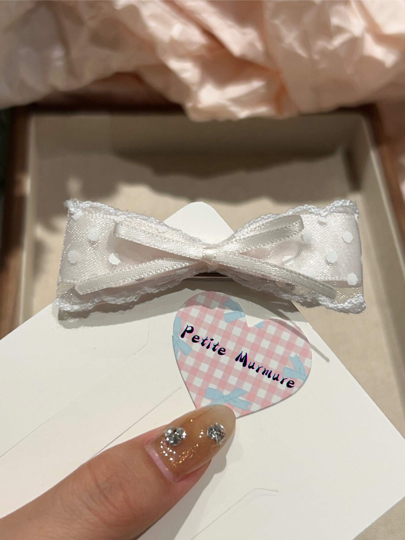 Hanna Layered Polka Bow
