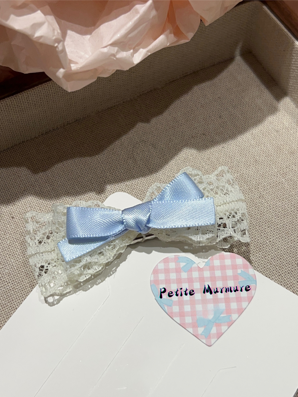 Haven Colorblock Lace Bow