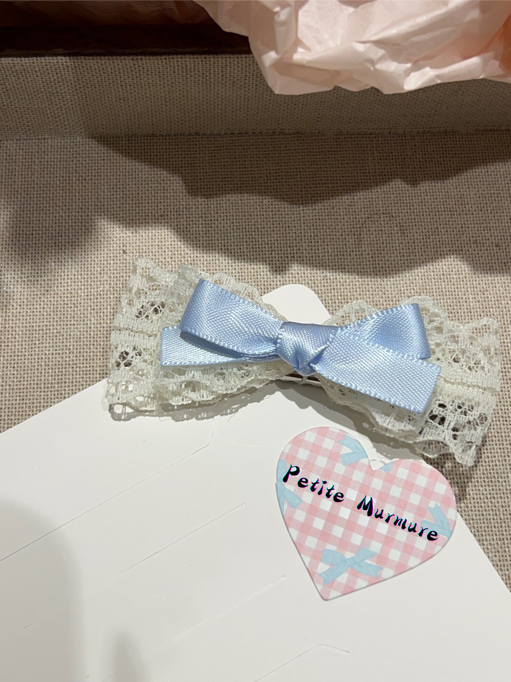 Haven Colorblock Lace Bow