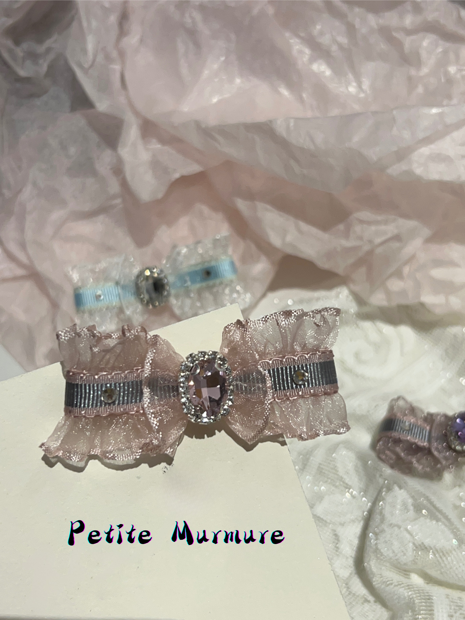 Leno Organza Butterfly Bow
