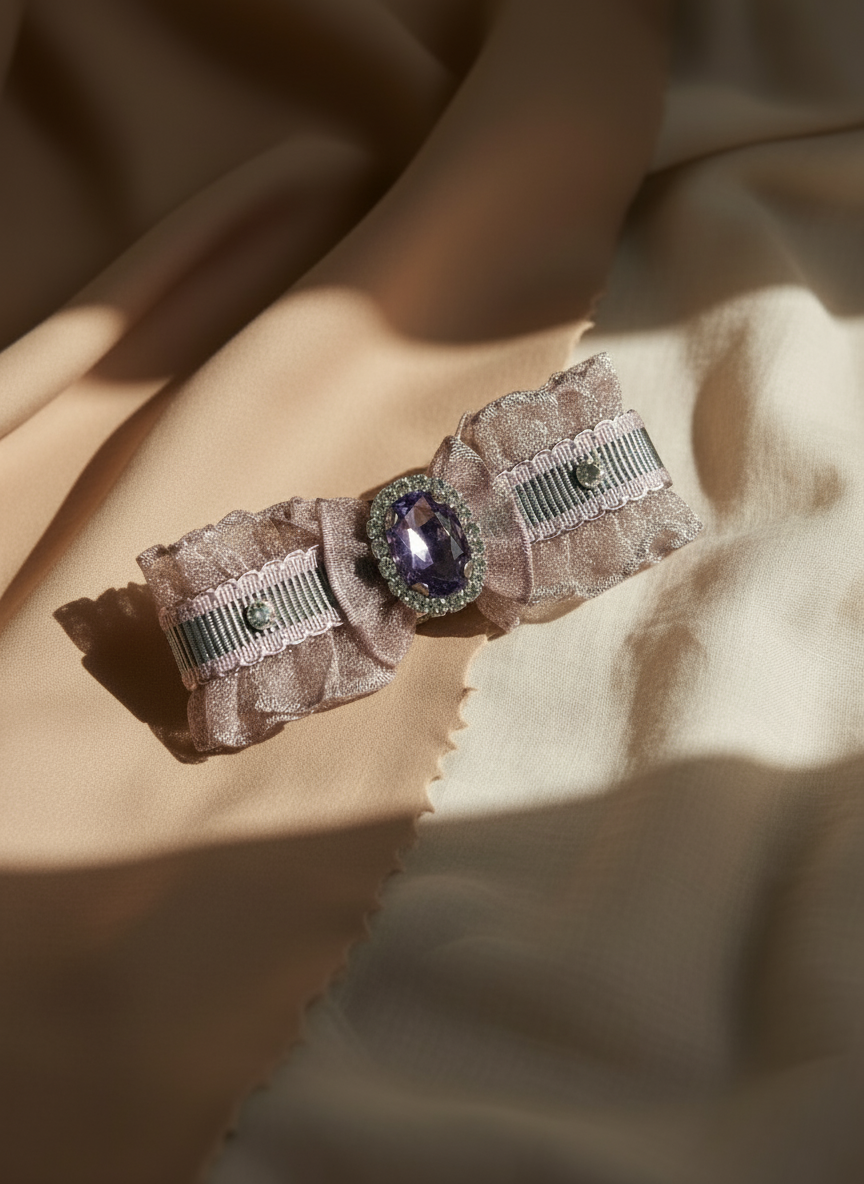 Leno Organza Butterfly Bow