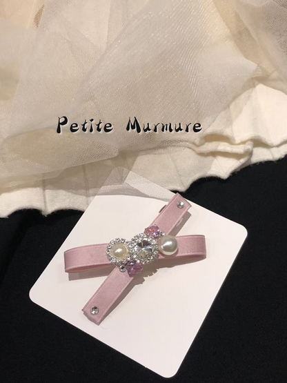 Madeleine Criss Cross Bejewelled Clip