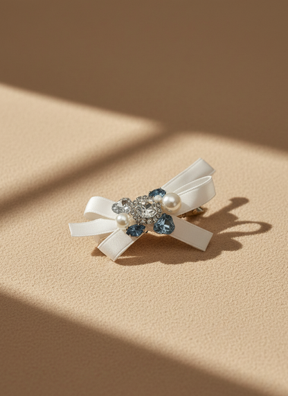 Madeleine Criss Cross Bejewelled Clip
