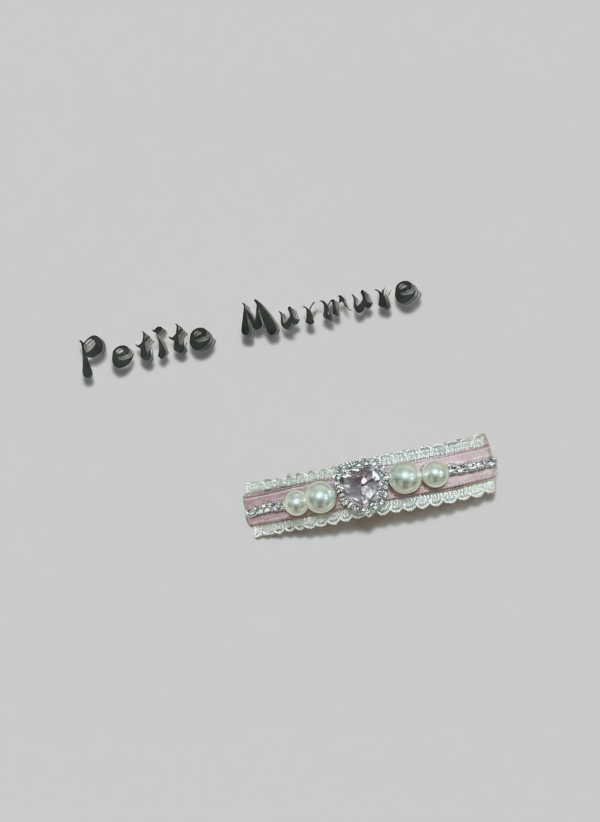 Trista  Colorblock Bejewelled Slim Clip