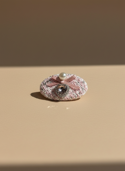 Anabelle Tweed Bejewelled Clip