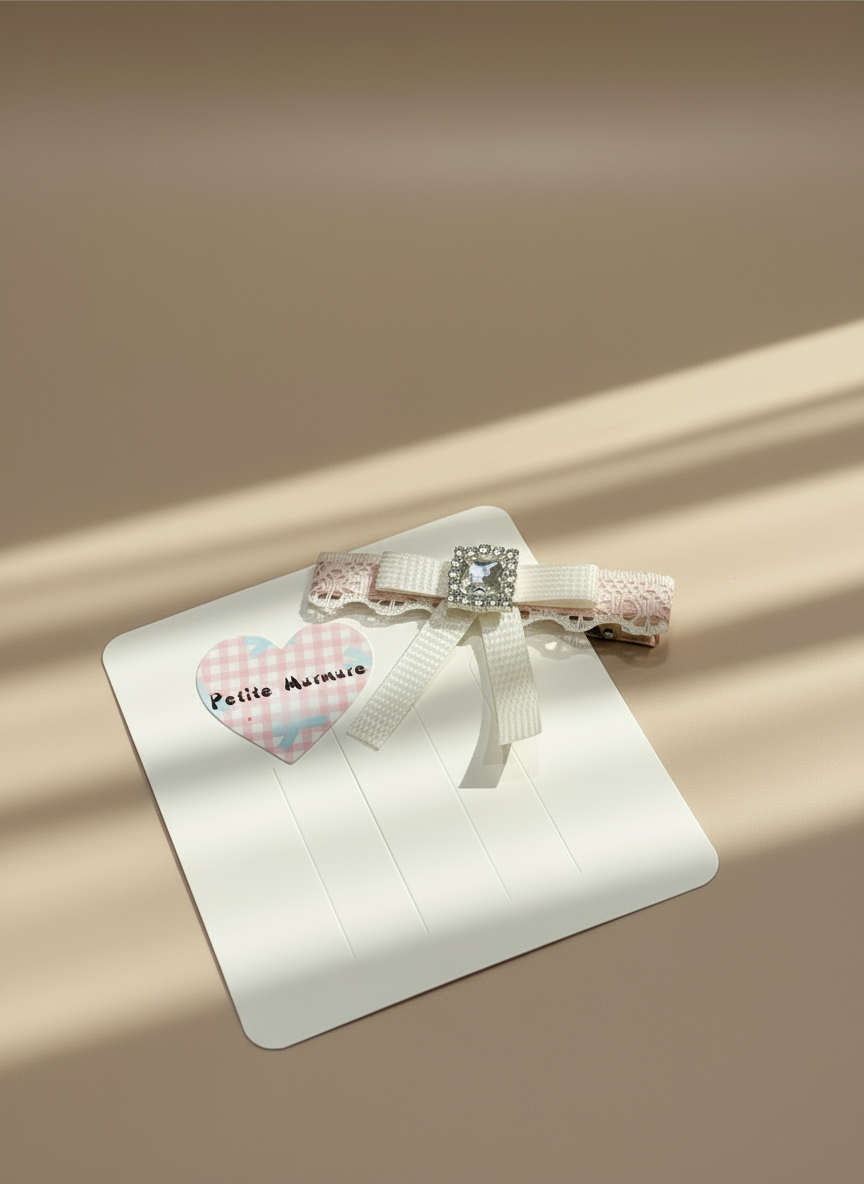 Sakura Hard Candy Crystal Bow