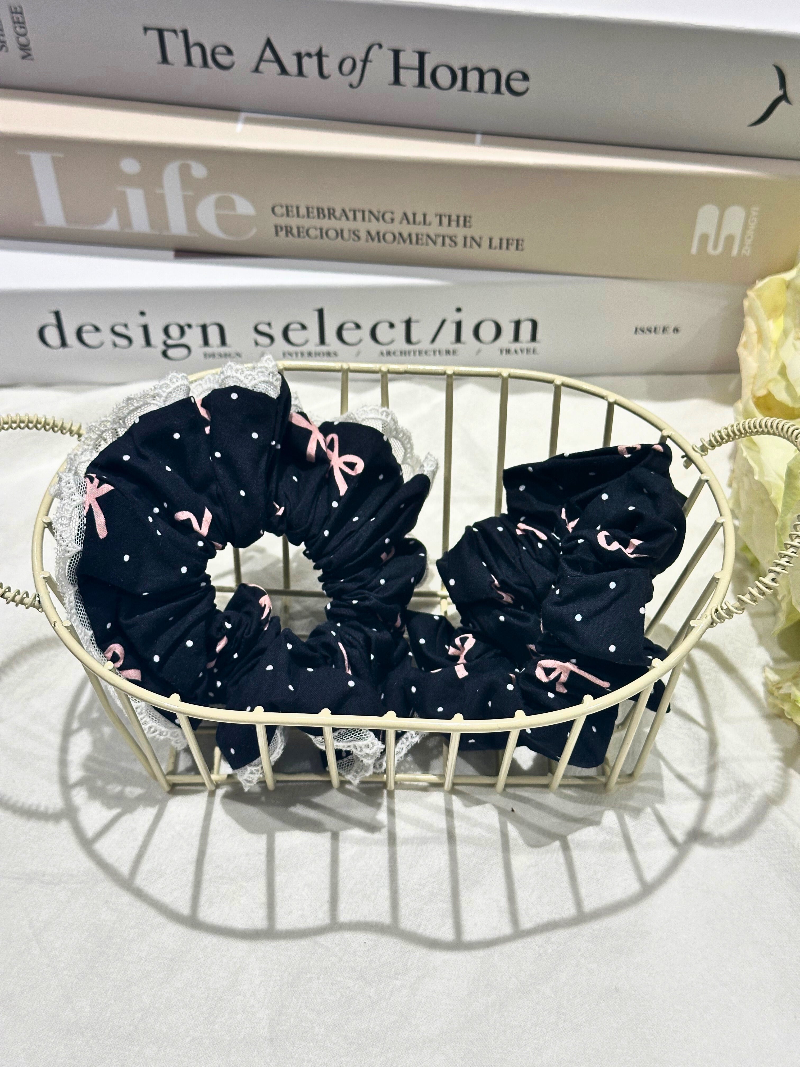 Valentina Lace Scrunchies