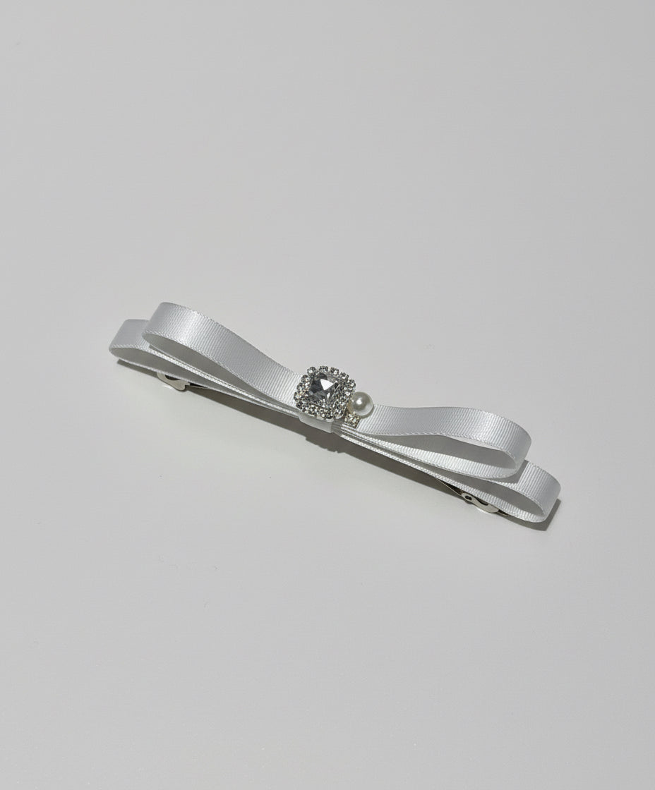 Nœud plat orné de bijoux Olivia