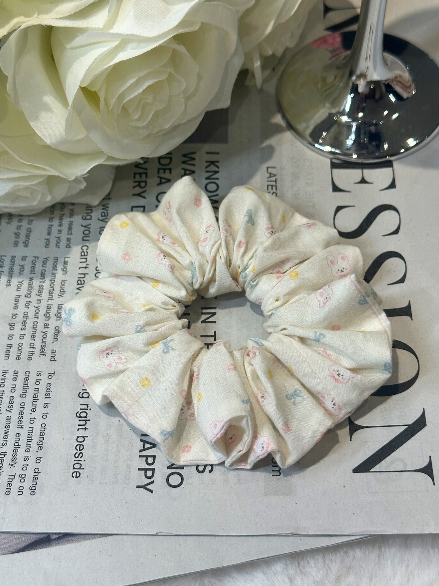 Valentina Cotton Scrunchies